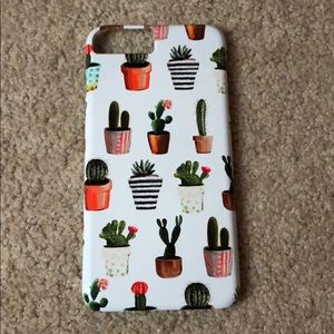 White succulent iPhone 8 Plus case